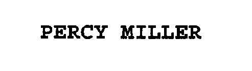 PERCY MILLER