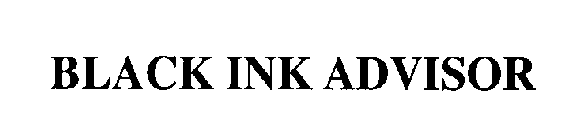 BLACK INK ADVISOR