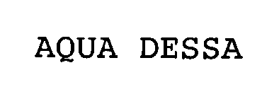 AQUA DESSA