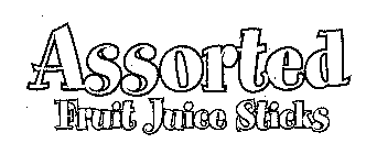 ASSORTED FRUIT JUICE STICKS