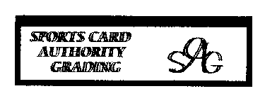 SPORTS CARD AUTHORITY GRADING SCAG