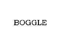 BOGGLE