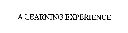 A LEARNING EXPERIENCE