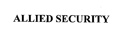 ALLIED SECURITY