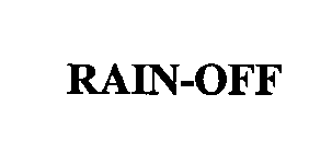 RAIN-OFF