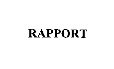 RAPPORT