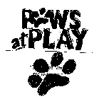 PAWS AT PLAY 