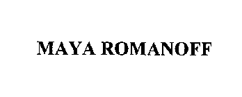 MAYA ROMANOFF