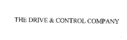 THE DRIVE & CONTROL COMPANY
