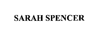 SARAH SPENCER