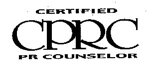 CPRC CERTIFIED PR COUNSELOR