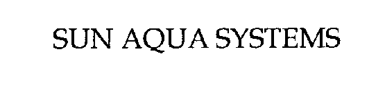 SUN AQUA SYSTEMS