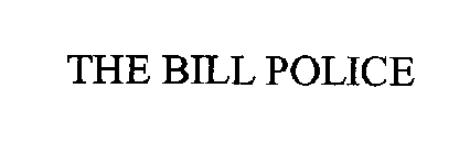 THE BILL POLICE