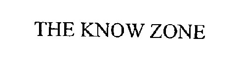 THE KNOW ZONE
