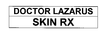 DOCTOR LAZARUS SKIN RX