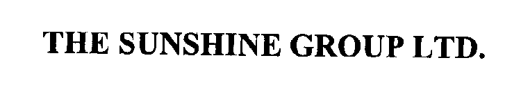 THE SUNSHINE GROUP LTD.