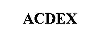 ACDEX