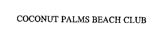 COCONUT PALMS BEACH CLUB
