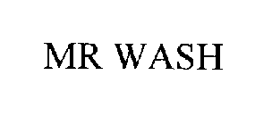 MR WASH