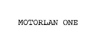 MOTORLAN ONE