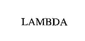 LAMBDA