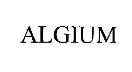ALGIUM