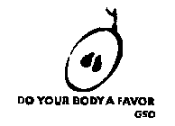DO YOUR BODY A FAVOR GSO