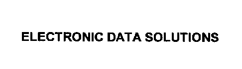 ELECTRONIC DATA SOLUTIONS