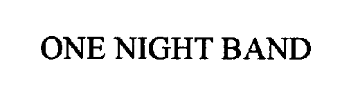 ONE NIGHT BAND