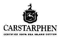 CARSTARPHEN CERTIFIED 100% SEA ISLAND COTTON