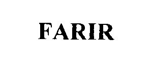 FARIR