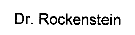 DR. ROCKENSTEIN