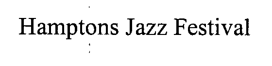 HAMPTONS JAZZ FESTIVAL