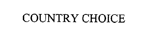 COUNTRY CHOICE