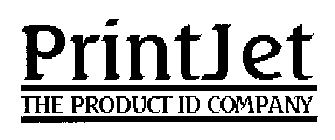 PRINTJET THE PRODUCT ID COMPANY