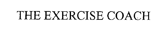 THE EXERCISE COACH