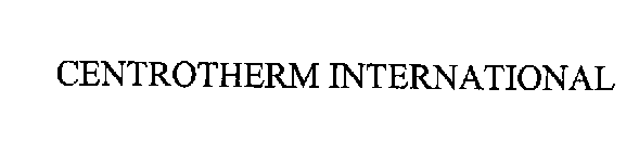 CENTROTHERM INTERNATIONAL
