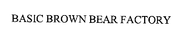 BASIC BROWN BEAR FACTORY