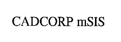 CADCORP MSIS
