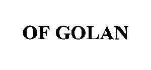 OF GOLAN