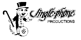 JINGLE PHONE PRODUCTIONS/TELEPHONE GUY IN A TOP HAT AND TUX HOLDING A CANE