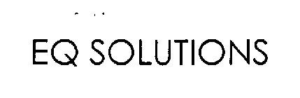 EQ SOLUTIONS