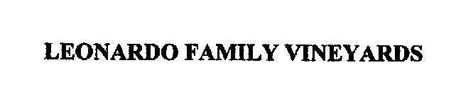 LEONARDO FAMILY VINEYARDS
