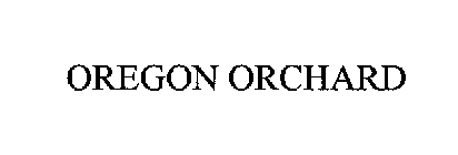 OREGON ORCHARD