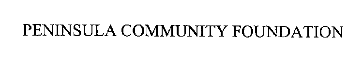 PENINSULA COMMUNITY FOUNDATION