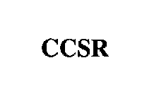 CCSR