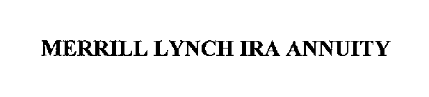 MERRILL LYNCH IRA ANNUITY