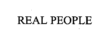 REAL PEOPLE