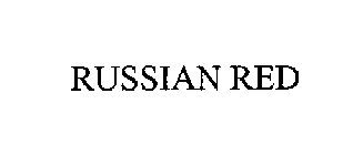 RUSSIAN RED