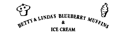 BETTY & LINDA'S BLUEBERRY MUFFINS & ICE CREAM